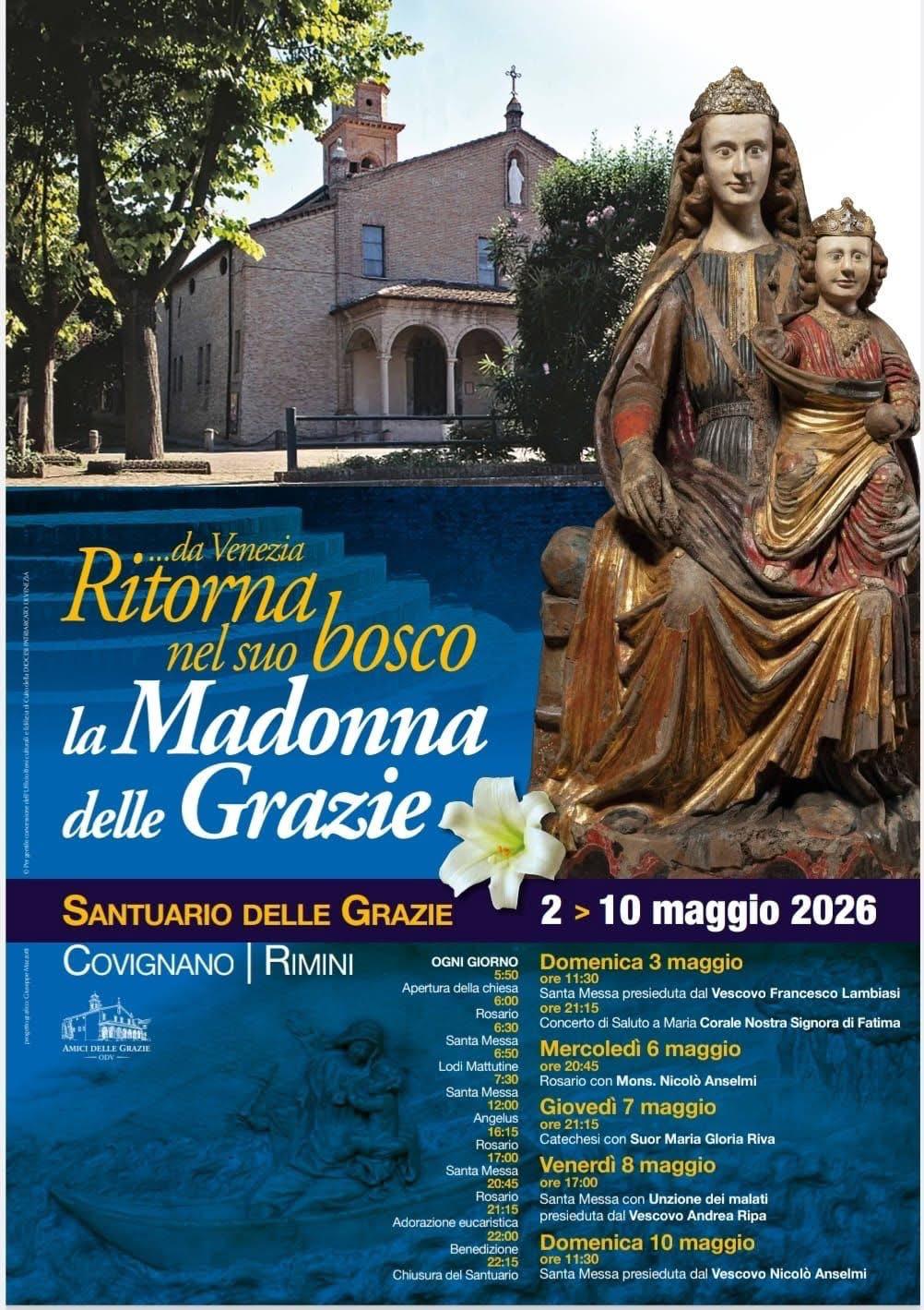 Locandina Grazie Rimini 2026