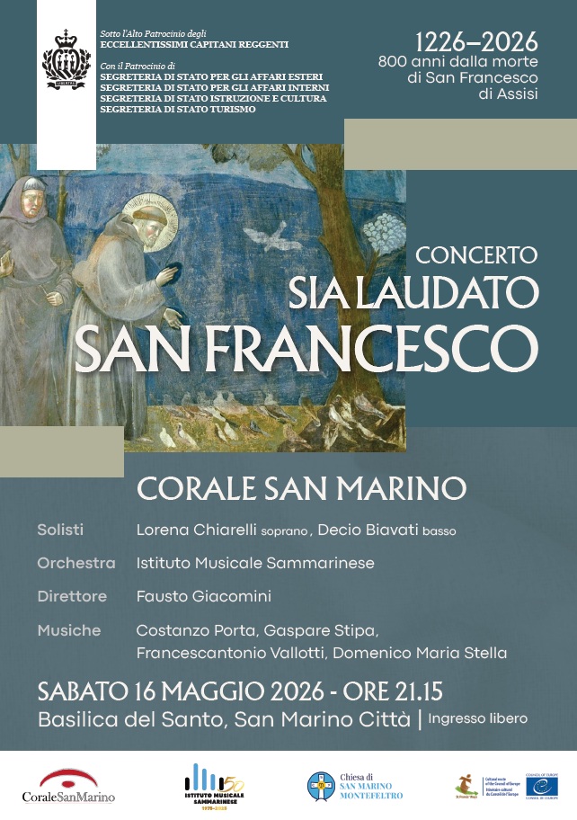locandina corale SiaLaudato San Francesco RSM